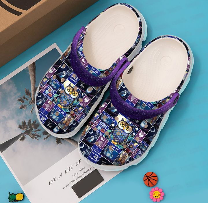 Owl Aholics Crocs Clog Shoes