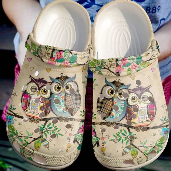 Owls Crocband Crocs Clog Shoes