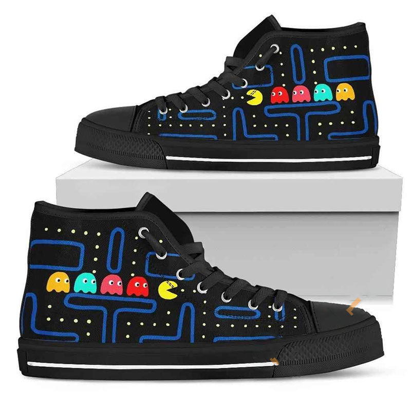 Pac Man High Top Shoes
