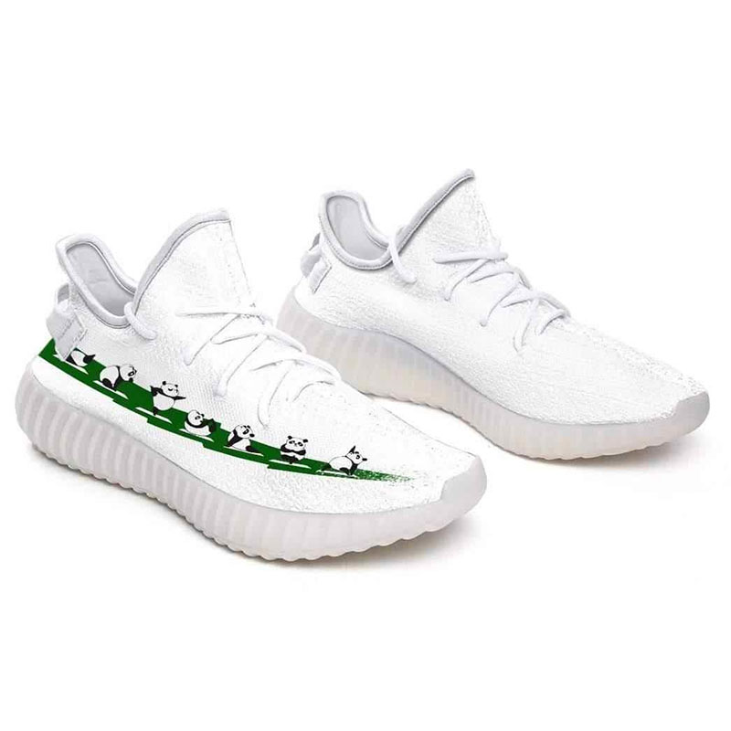 Panda Doing Yoga Yeezy Boost