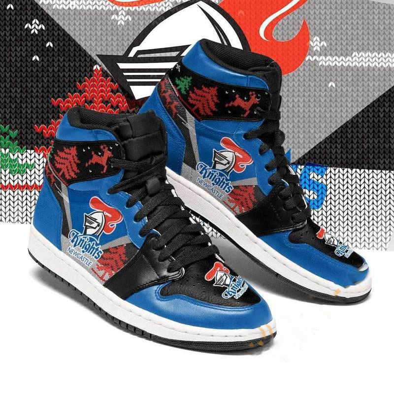Parramatta Eels Nrl Football Christmas Custom Air Jordan Shoes