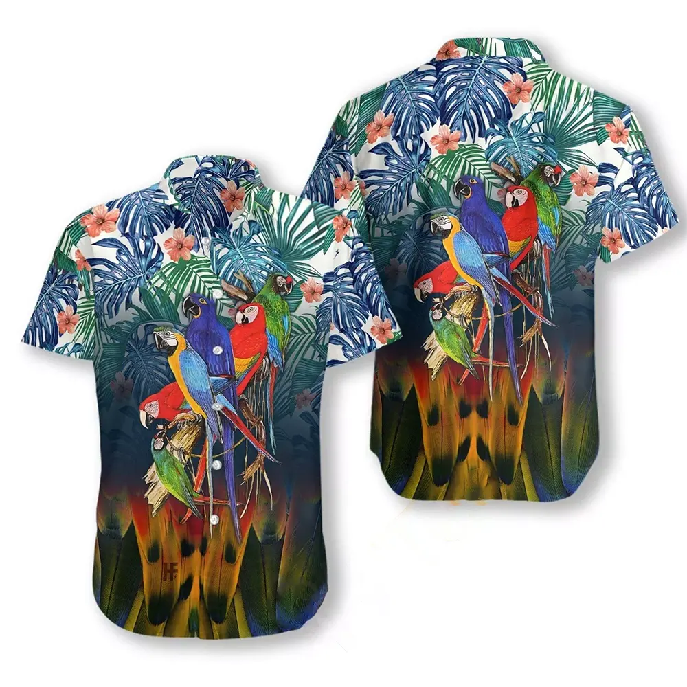Parrot Hawaiian shirts