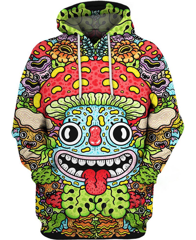 Peach Munkey Studio Ghibli Hoodie 3D