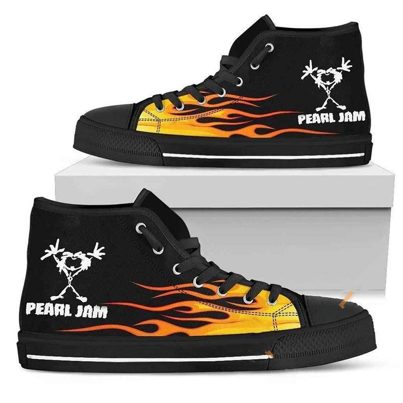Pearl Jam High Top Shoes