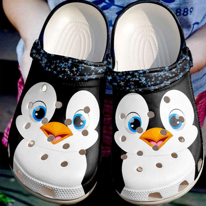 Penguin Cute Crocs Clog Shoes