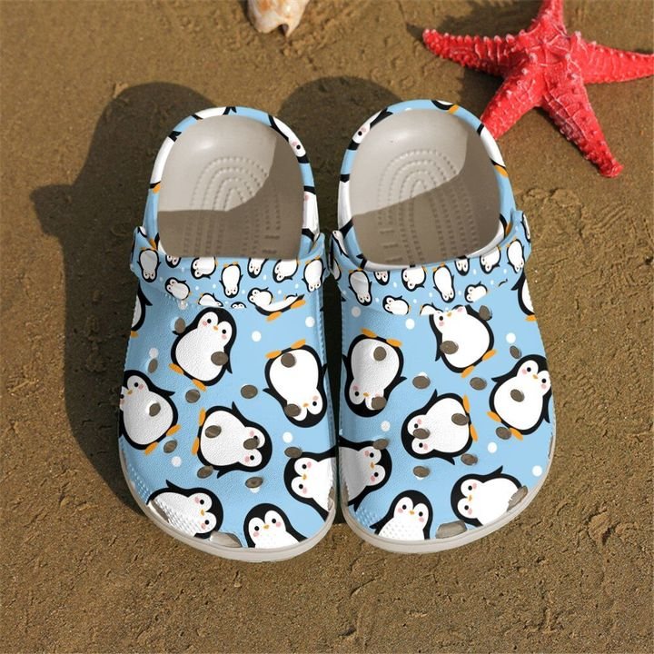 Penguin Cutie Crocs Clog Shoes