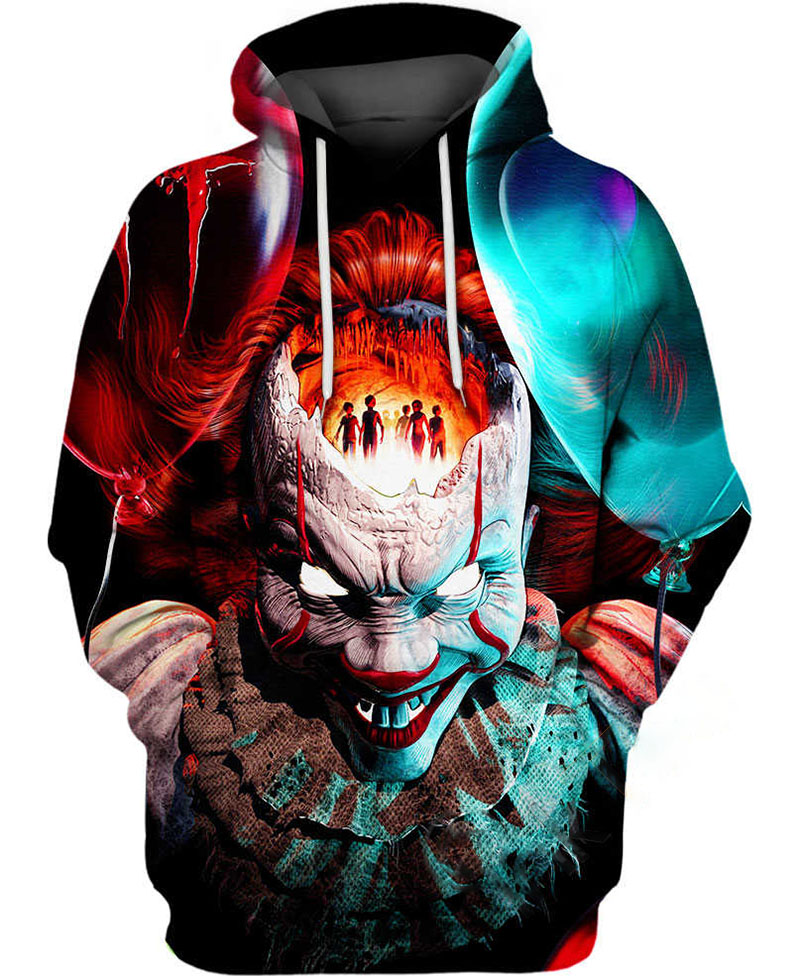 Pennywise Sinister Smile Hoodie 3D
