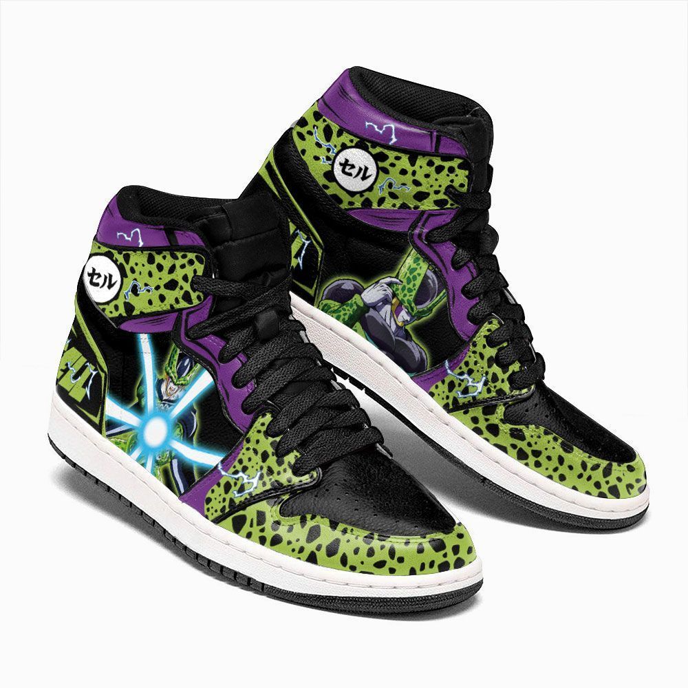 Perfect Cell Skill Dragon Ball Custom Air Jordan Shoes