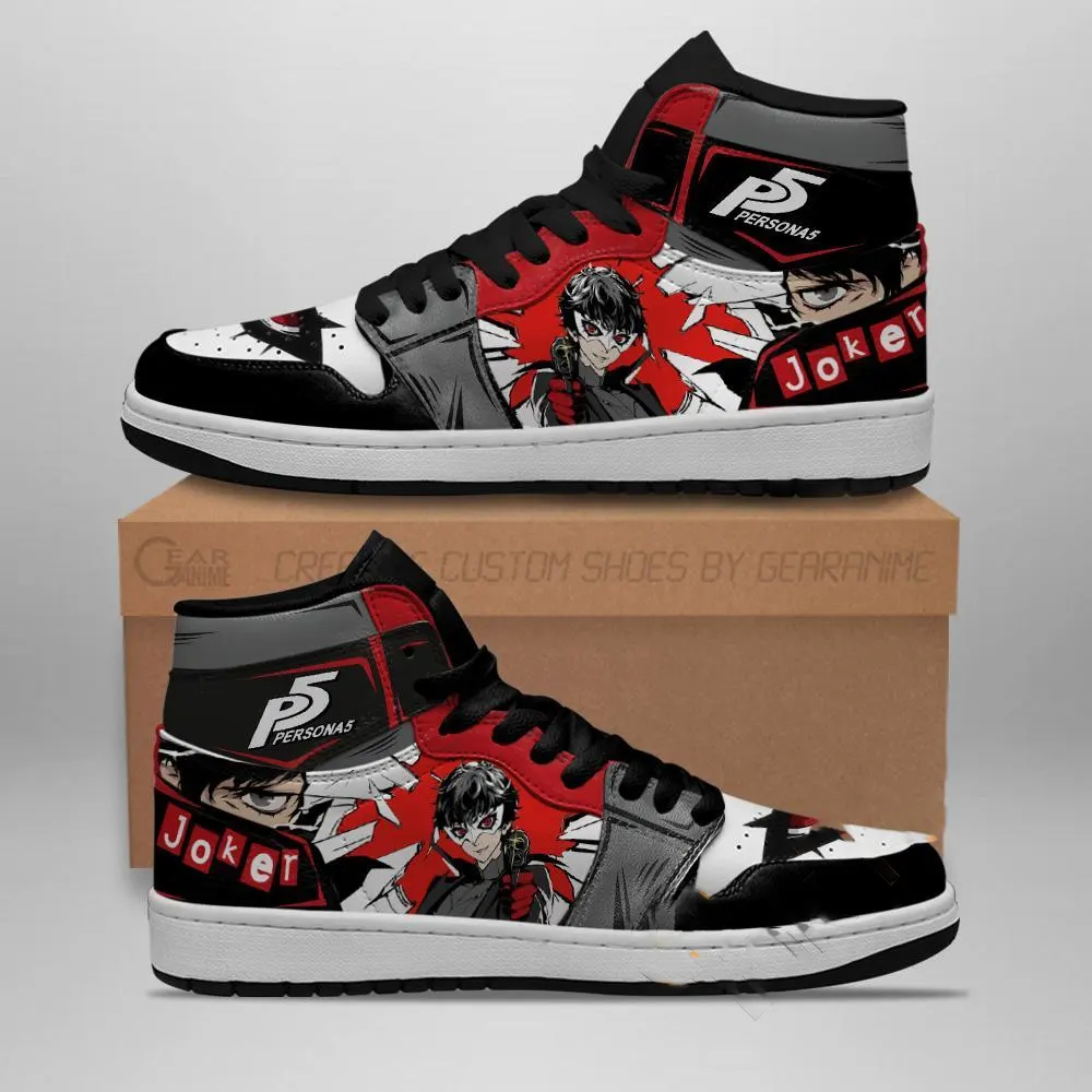 Persona Joker Ren Amamiya Anime Shoes Amazon Air Jordan Shoes