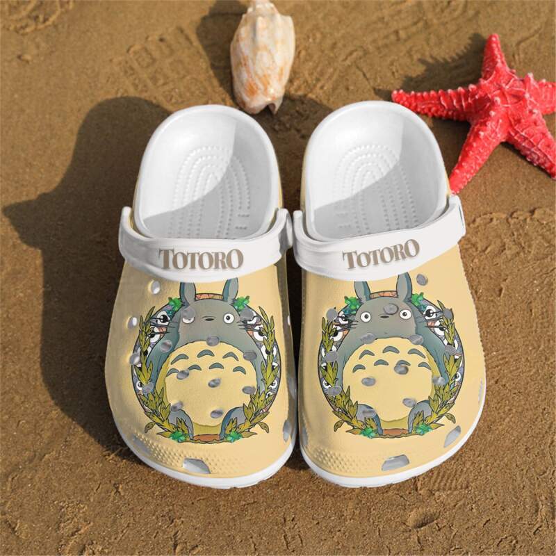 Personalised Totoro Crocs Clog Shoes