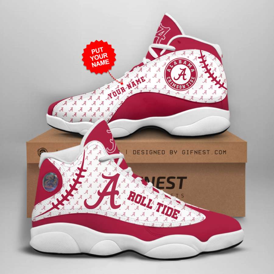 Personalized Alabama Crimson Tide Custom Air Jordan Shoes