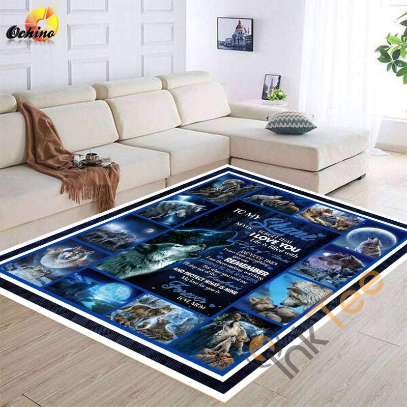 Personalized Animal Childrens Bedroom Custom Name Living Room Rug