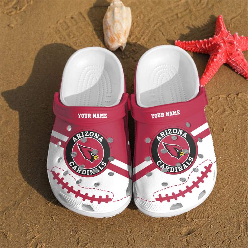 Personalized Arizona Cardinals Crocs Clog Shoes