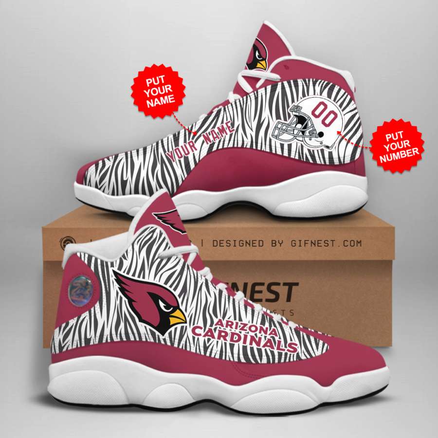 Personalized Arizona Cardinals Custom Air Jordan Shoes
