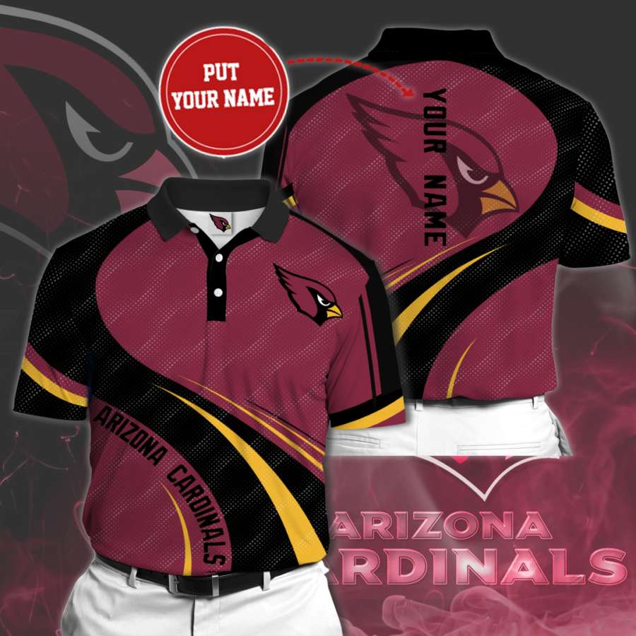Personalized Arizona Cardinals Polo Shirt