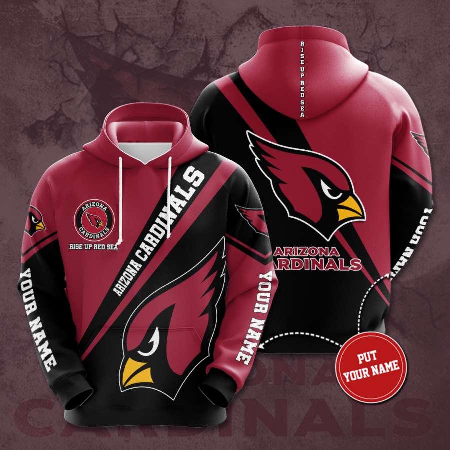 Personalized Arizona Cardinals Custom Hoodie 3D