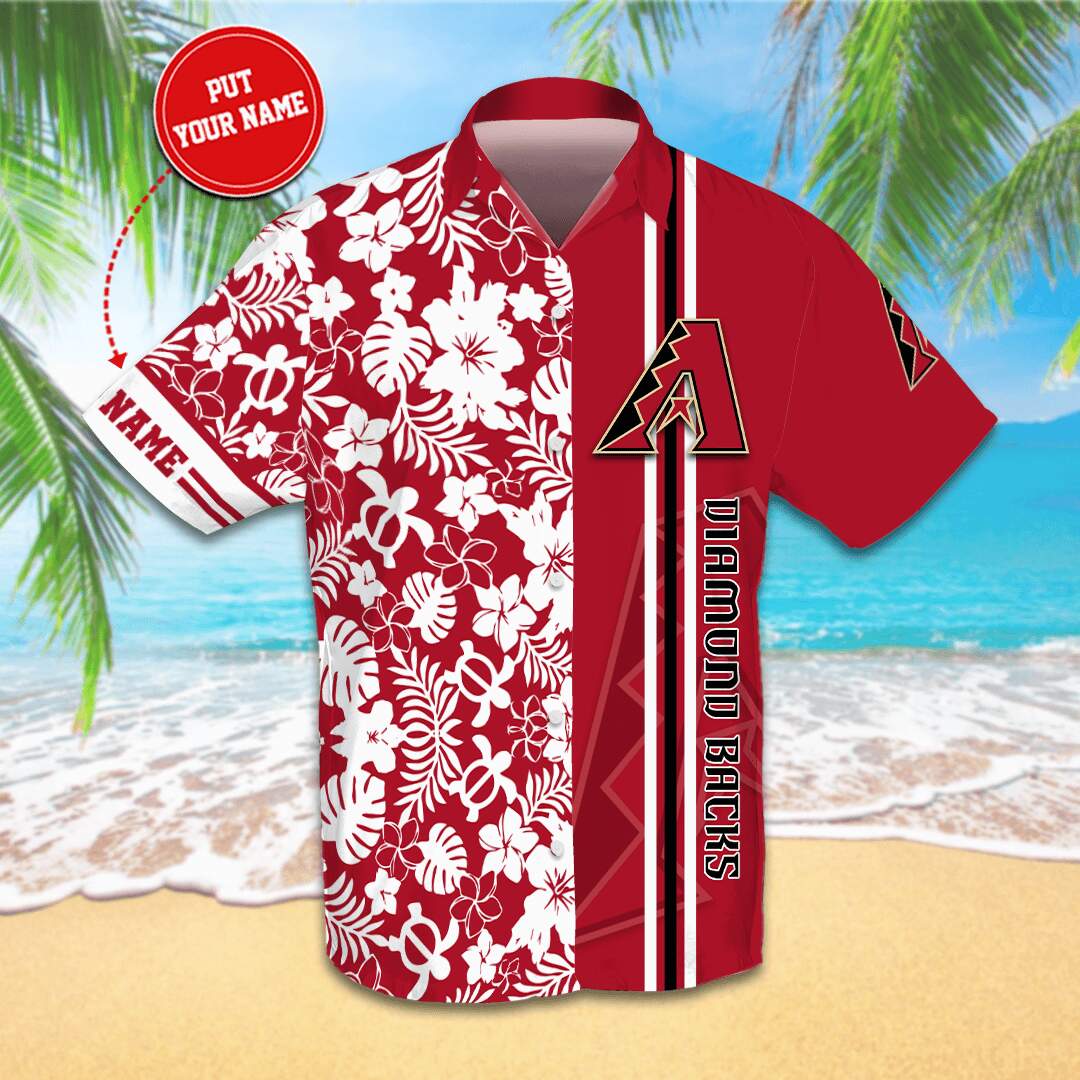 Personalized Arizona Diamondbacks Custom Hawaiian shirts