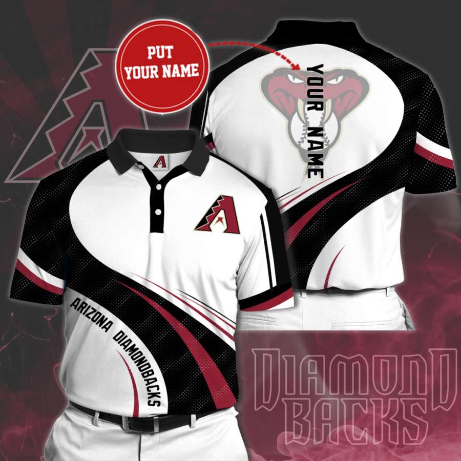 Personalized Arizona Diamondbacks Polo Shirt