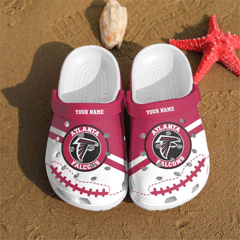 Personalized Atlanta Falcons Crocs Clog Shoes