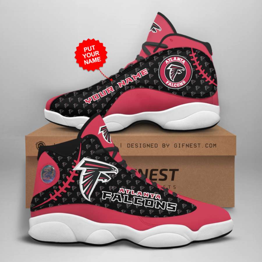 Personalized Atlanta Falcons Custom Air Jordan Shoes
