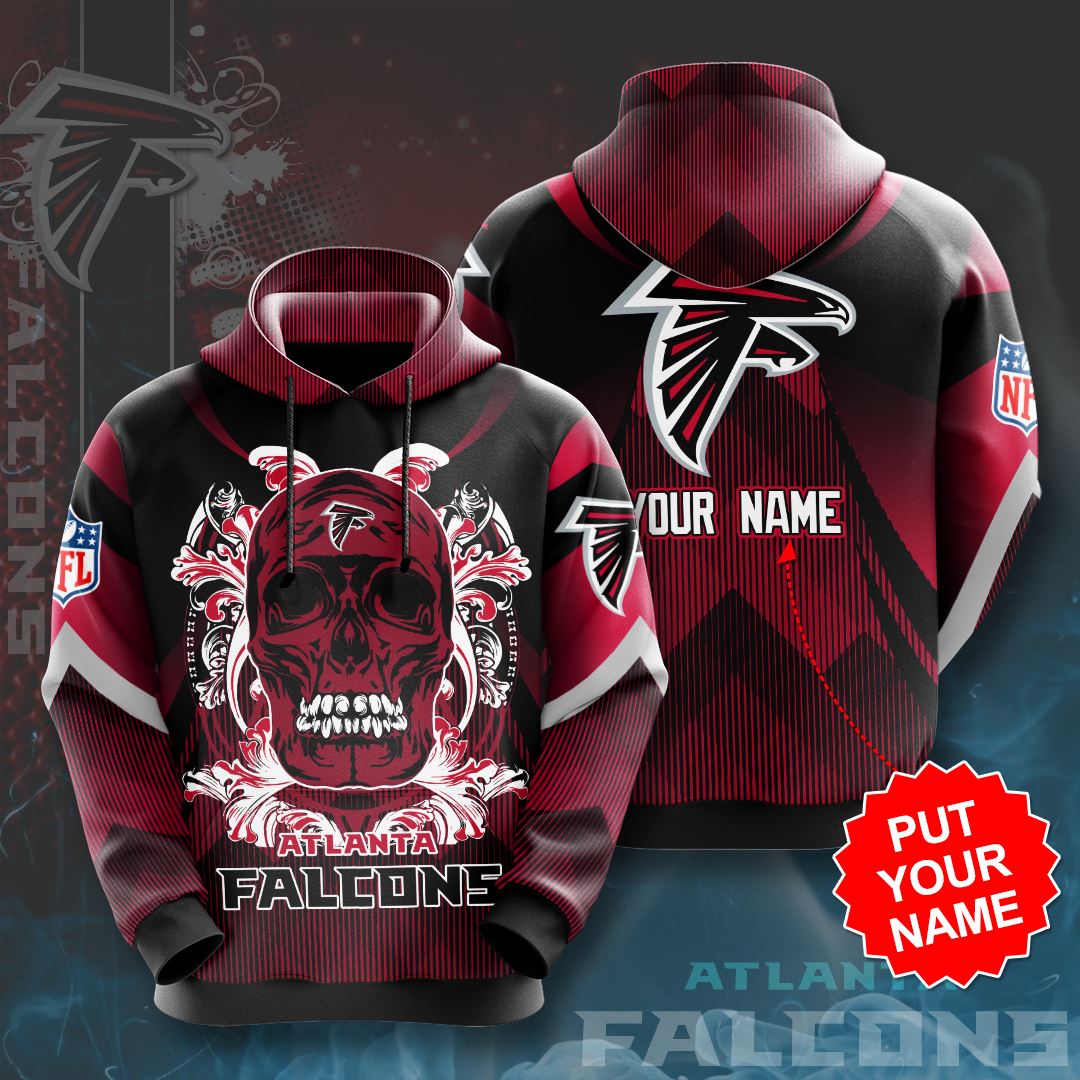Personalized Atlanta Falcons Custom Hoodie 3D
