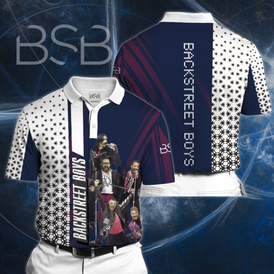 Personalized Backstreet Boys Polo Shirt
