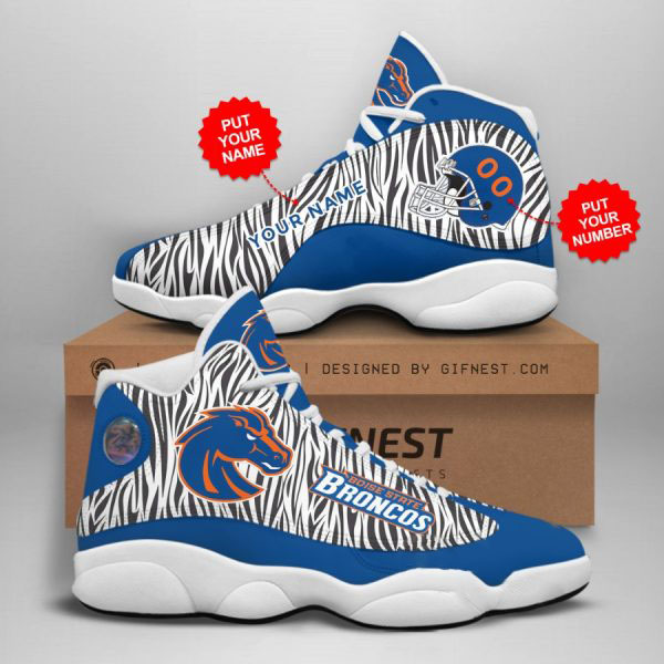 Personalized Boise State Broncos Custom Air Jordan Shoes
