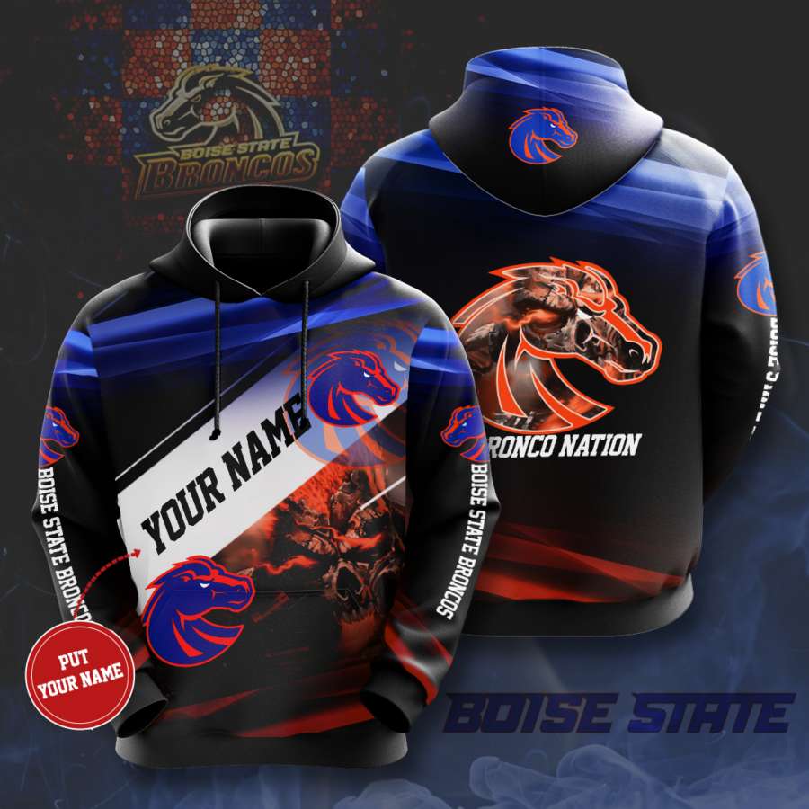 Personalized Boise State Broncos Custom Hoodie 3D