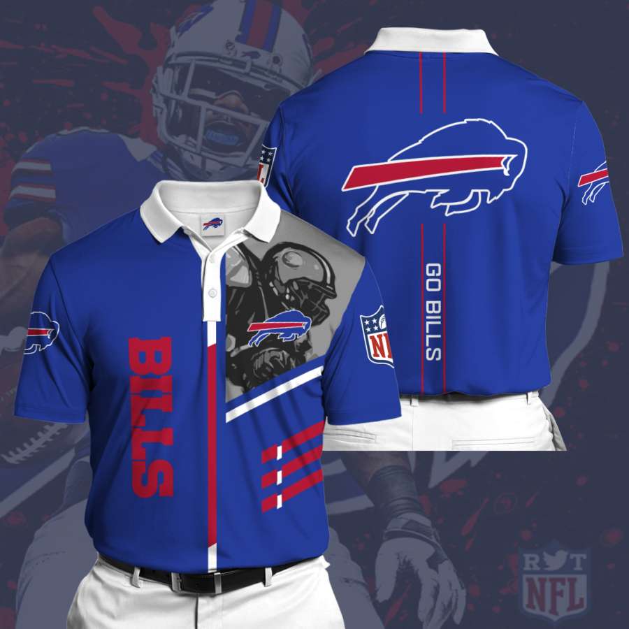 Personalized Buffalo Bills Polo Shirt
