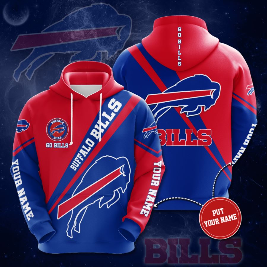Personalized Buffalo Bills Custom Hoodie 3D