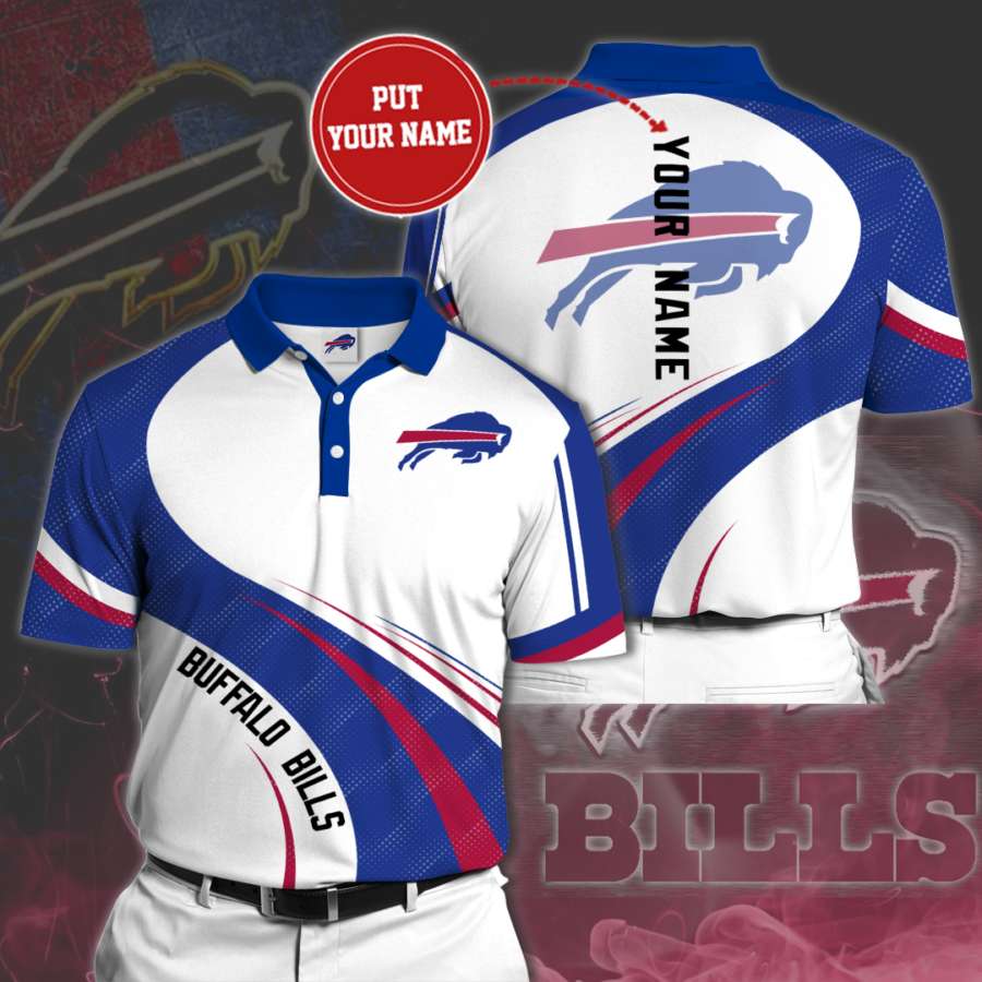 Personalized Buffalo Bills Polo Shirt