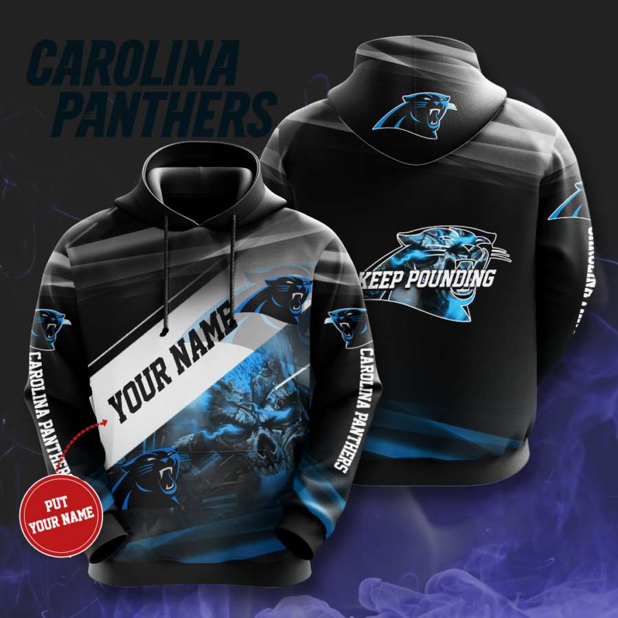 Personalized Carolina Panthers Custom Hoodie 3D