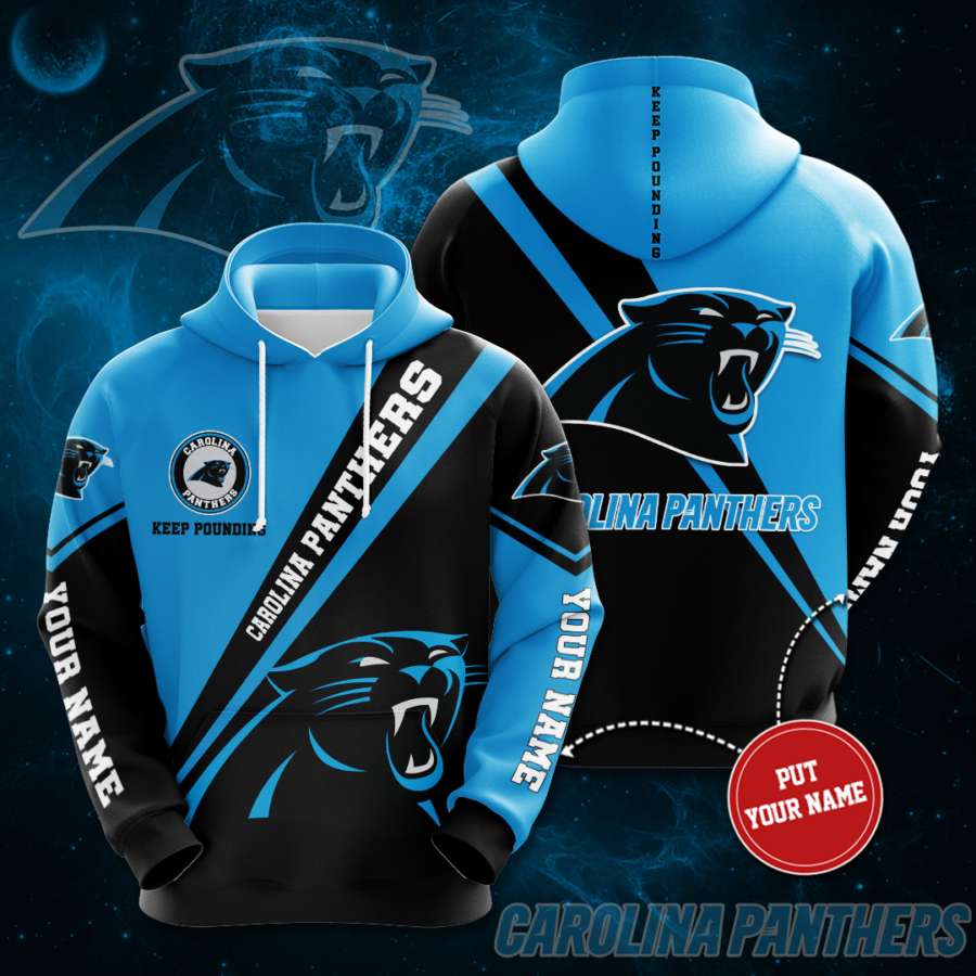Personalized Carolina Panthers Custom Hoodie 3D