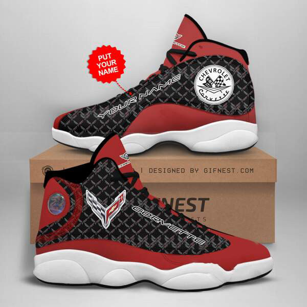 Personalized Chevrolet Corvette Custom Air Jordan Shoes