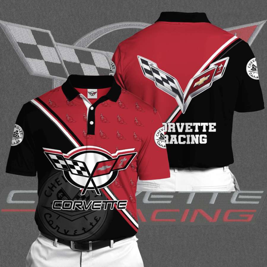 Personalized Chevrolet Corvette Polo Shirt