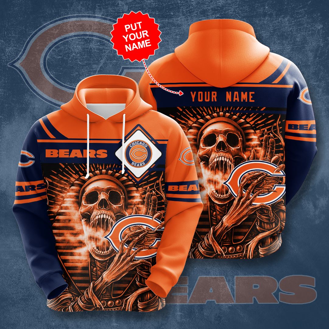 Personalized Chicago Bears Custom Hoodie 3D
