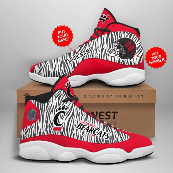 Personalized Cincinnati Bearcats Custom Air Jordan Shoes