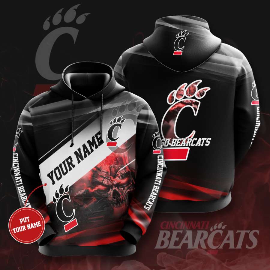 Personalized Cincinnati Bearcats Custom Hoodie 3D
