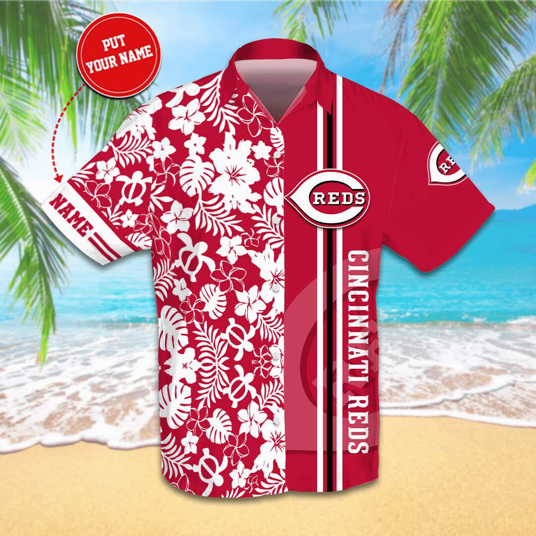 Personalized Cincinnati Reds Custom Hawaiian shirts