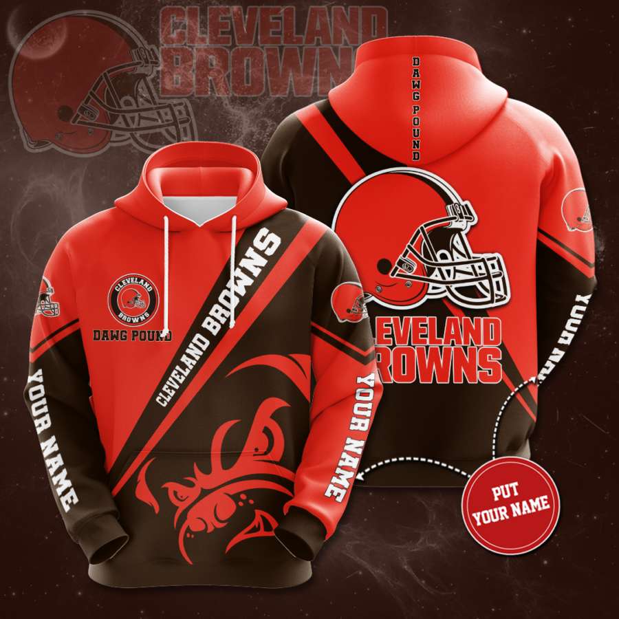 Personalized Cleveland Browns Custom Hoodie 3D