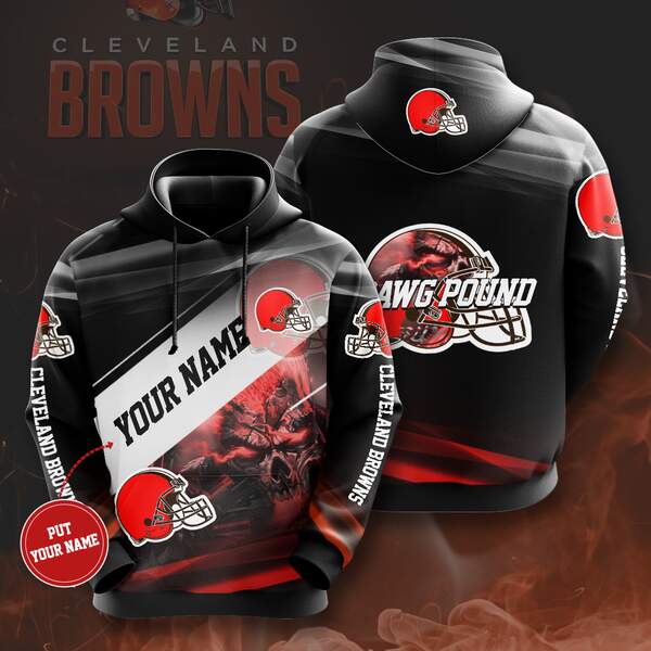 Personalized Cleveland Browns Custom Hoodie 3D