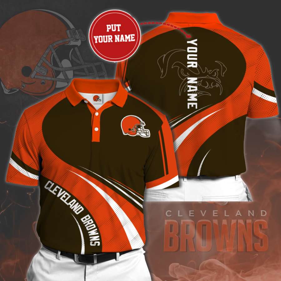 Personalized Cleveland Browns Polo Shirt