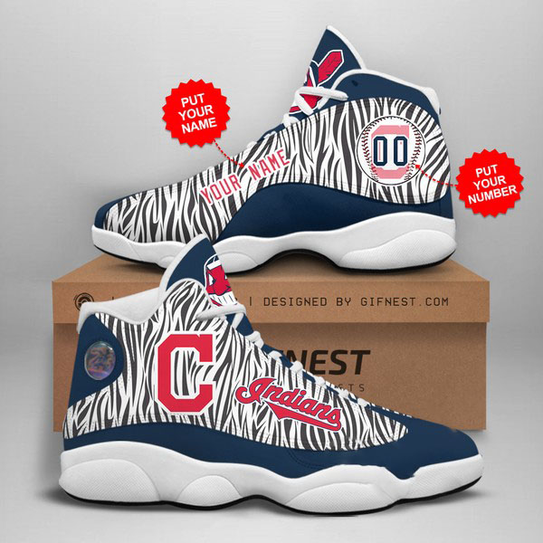 Personalized Cleveland Indians Custom Air Jordan Shoes