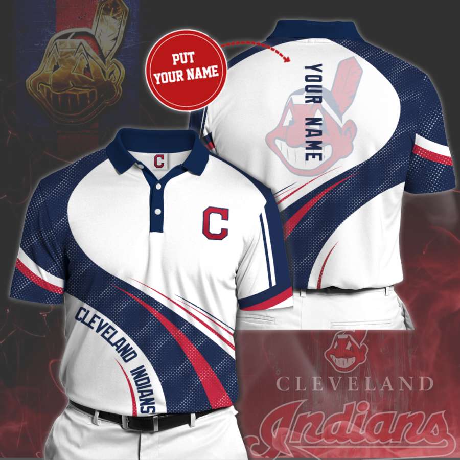 Personalized Cleveland Indians Polo Shirt