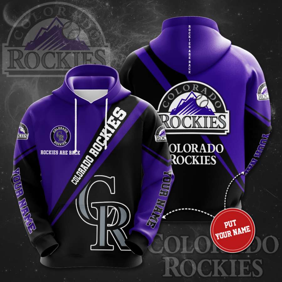 Personalized Colorado Rockies Custom Hoodie 3D