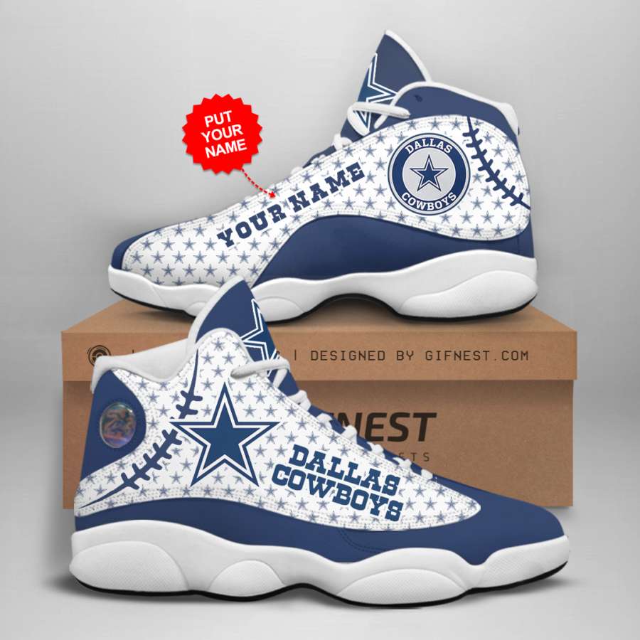 Personalized Dallas Cowboys Custom Air Jordan Shoes