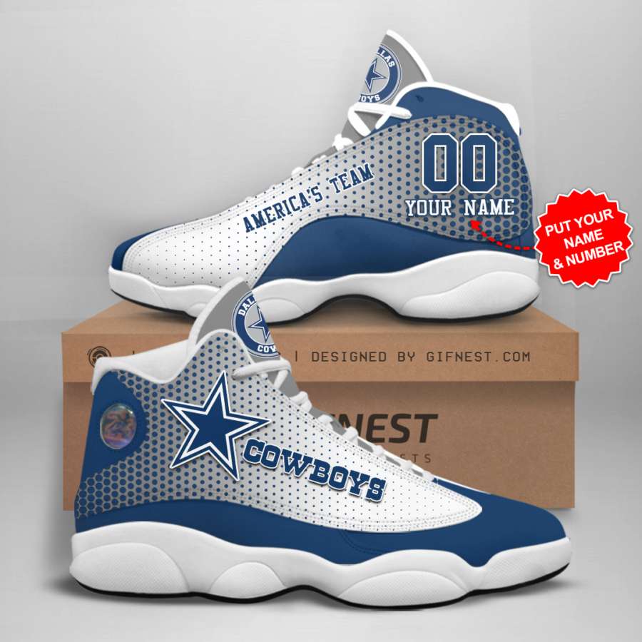 Personalized Dallas Cowboys Custom Air Jordan Shoes