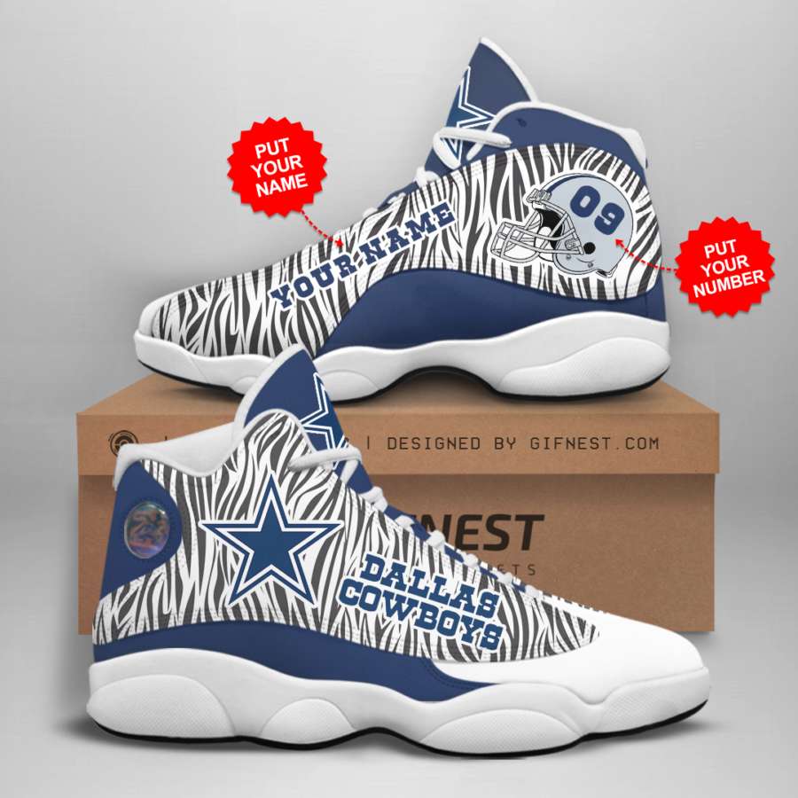Personalized Dallas Cowboys Custom Air Jordan Shoes