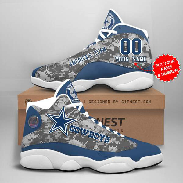 Personalized Dallas Cowboys Custom Air Jordan Shoes