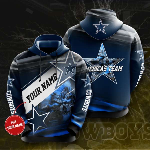 Personalized Dallas Cowboys Custom Hoodie 3D